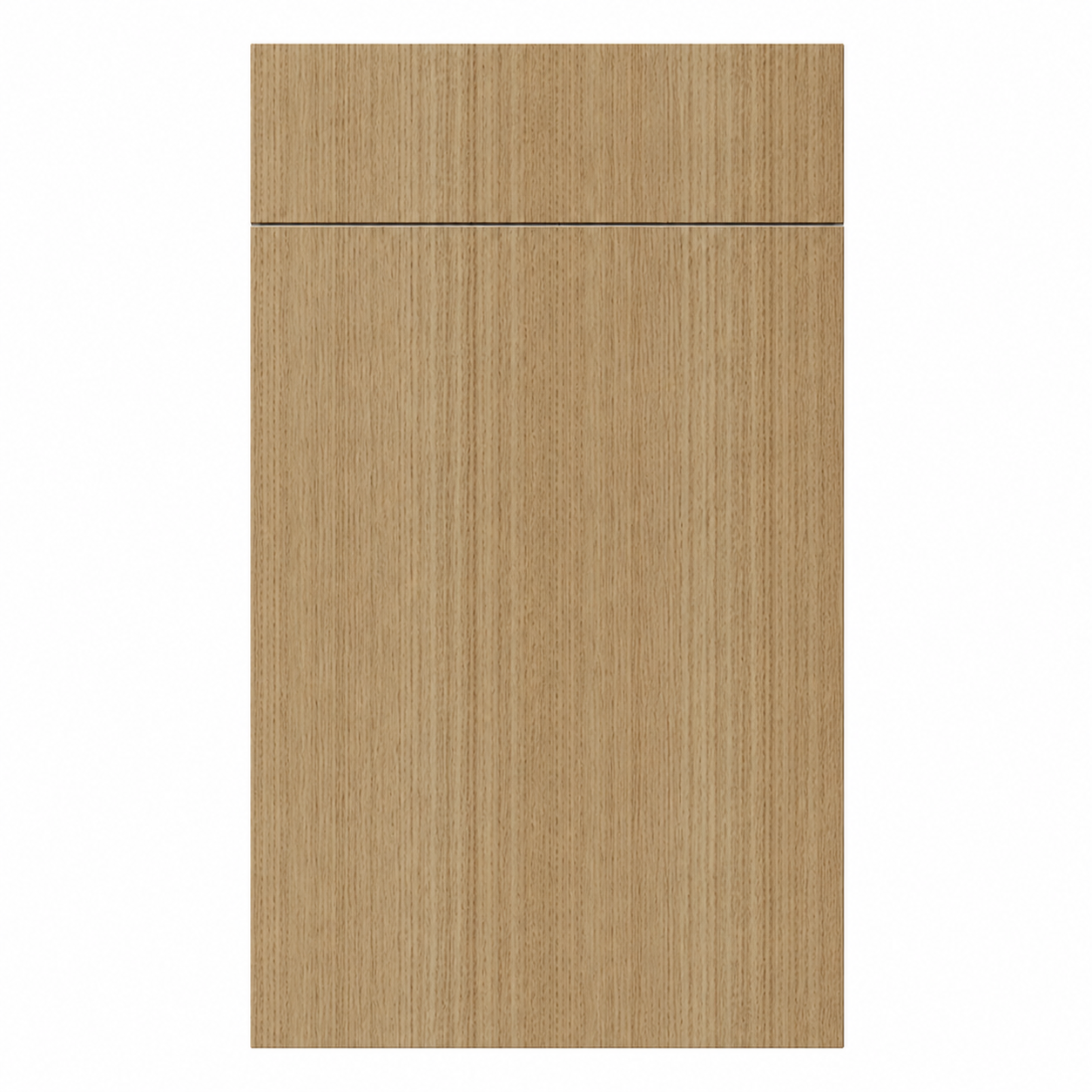 Frameless Oak Blonde Sample Door
