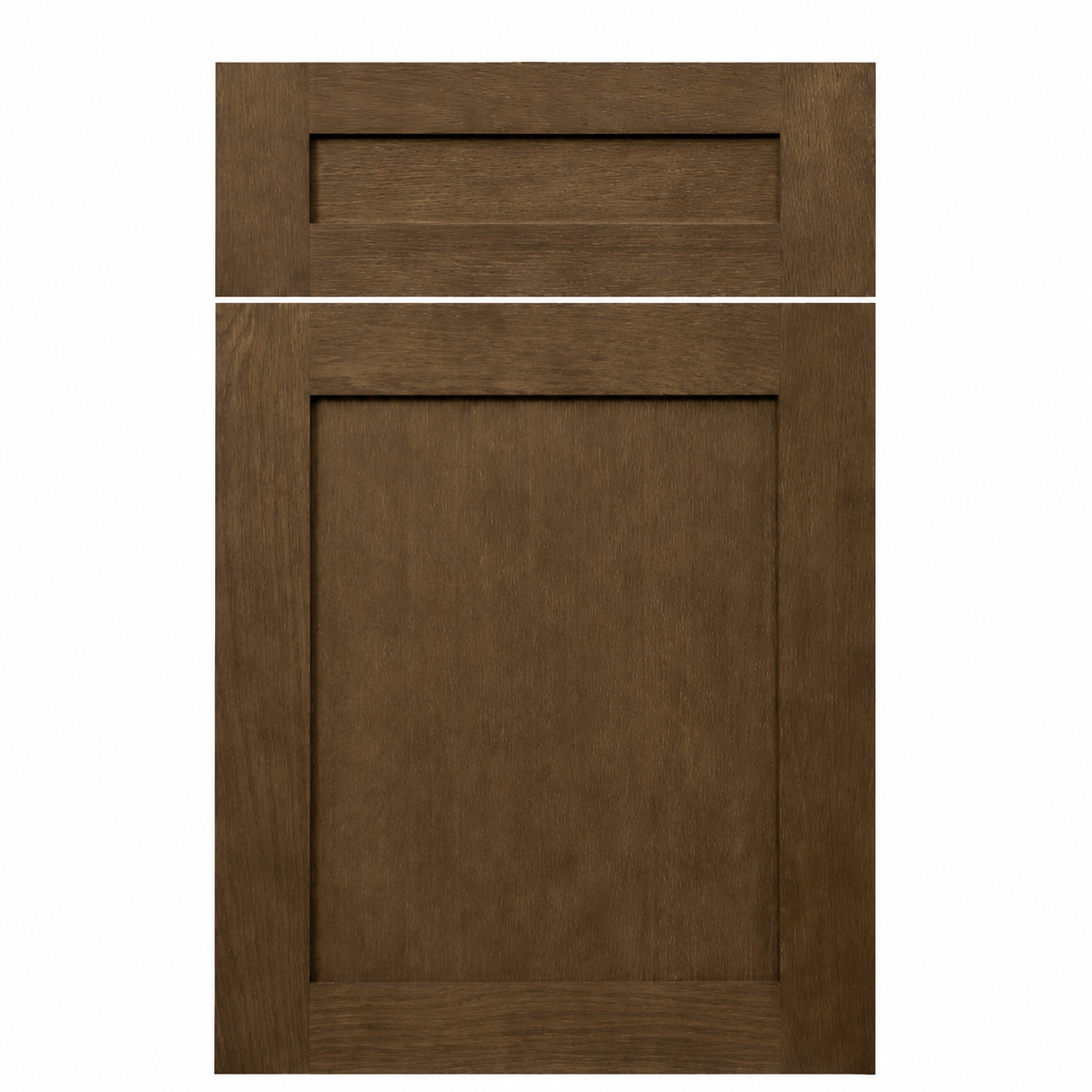 Heirloom Brown Shaker Sample Door