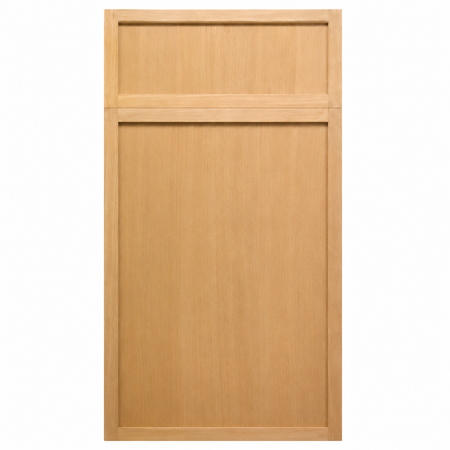 Slim Shaker Natural Oak Sample Door | USA Cabinets Outlet