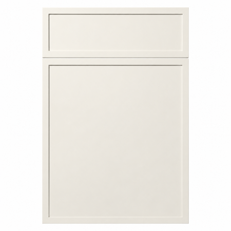 Slim Shaker White Sample Door | USA Cabinets Outlet