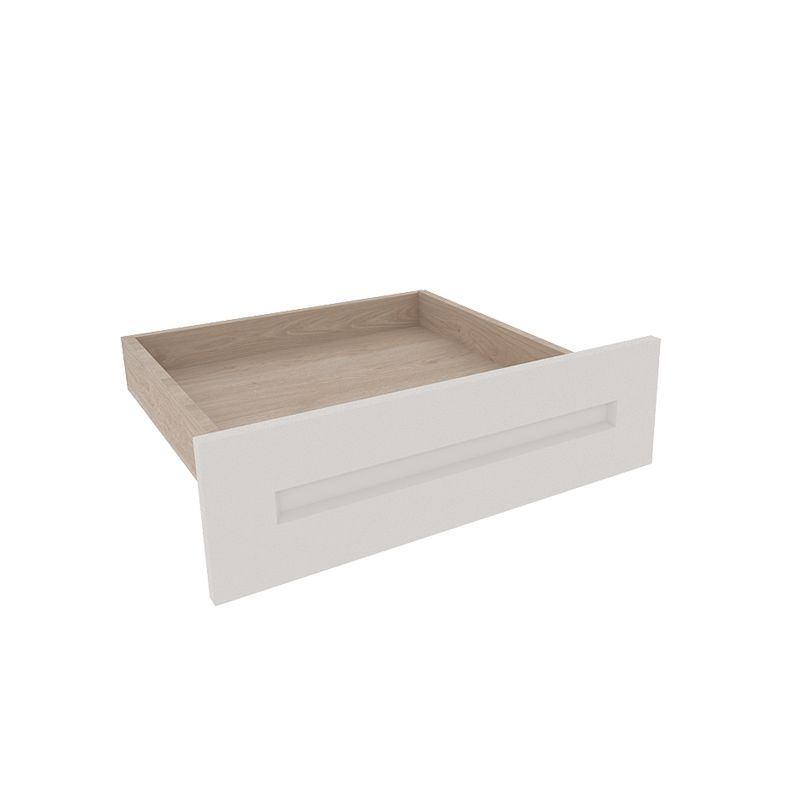 White Knee Drawer Shaker Vanity