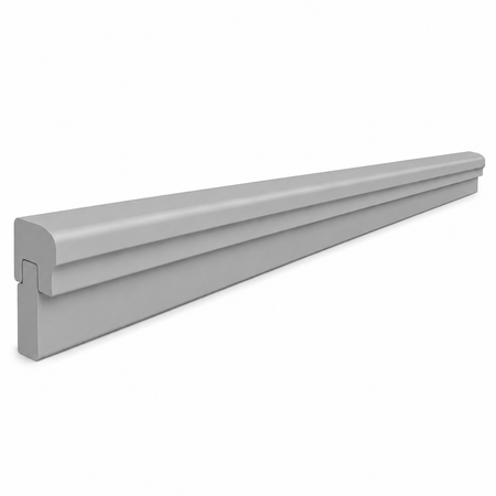Gray Shaker Light Rail Moulding | USA Cabinets Outlet