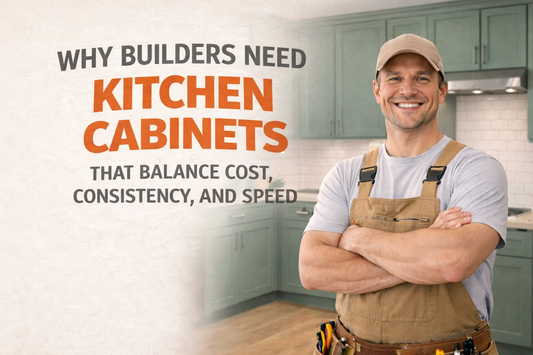 Why Builders Need Kitchen Cabinets That Balance Cost, Consistency, and Speed