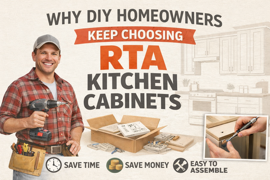 Why DIY Homeowners Keep Choosing RTA Kitchen Cabinets