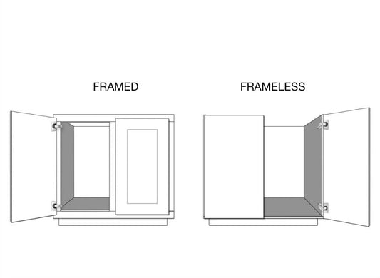 Framed vs. Frameless Cabinets: Which One Is Right for Your Kitchen?