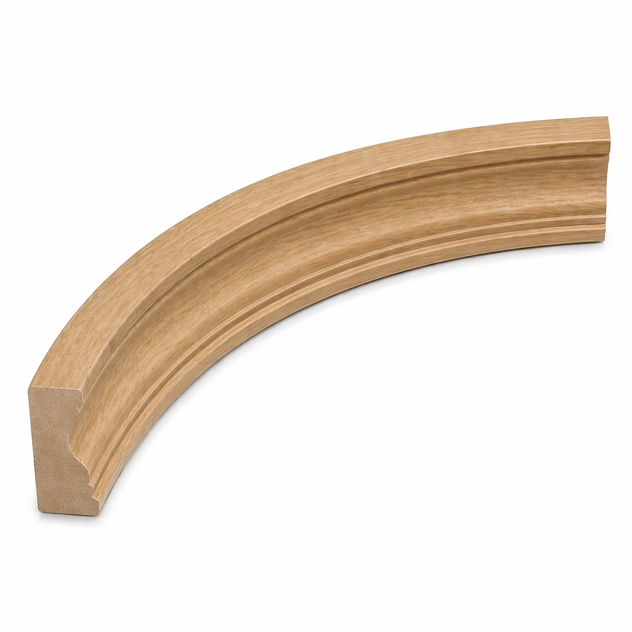 English Toffee Crown Moulding Curve