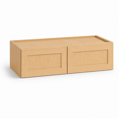 Unfinished Shaker 12″ H Double Doors Wall Cabinet