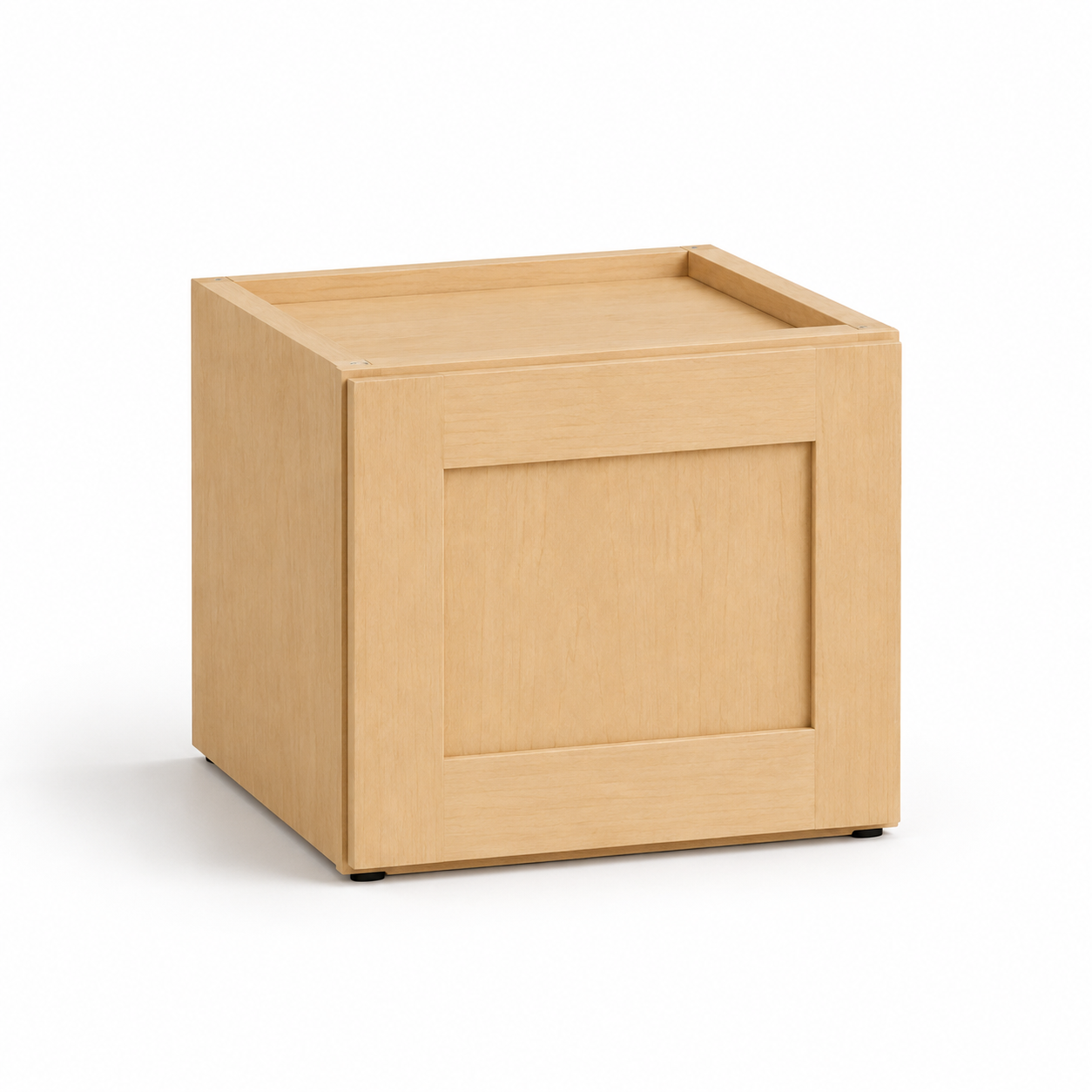 Unfinished Shaker 12″ H Single Door Wall Cabinet