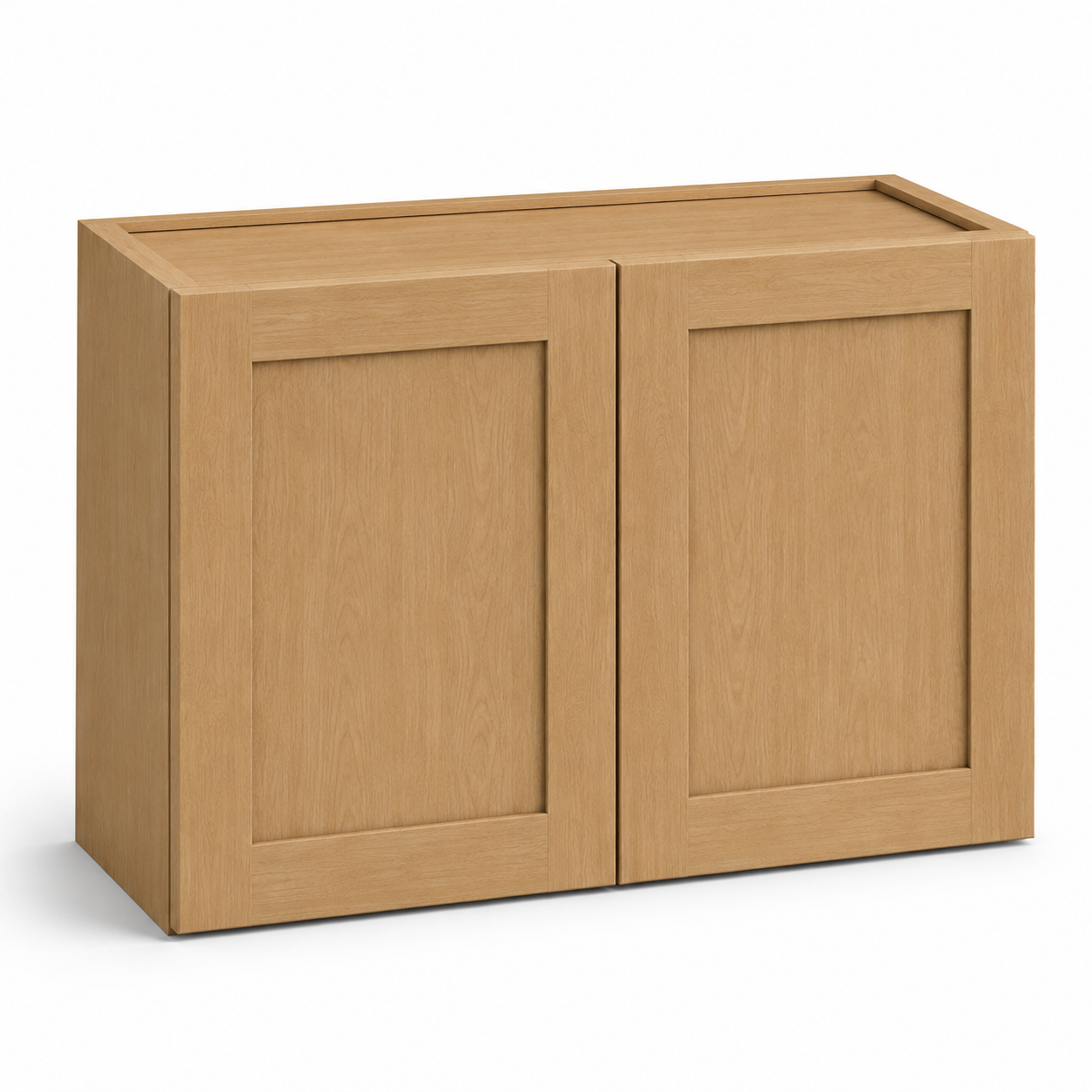English Toffee Shaker 21″ H Double Doors Bridge Cabinet