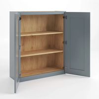 Gray Shaker 36″ H Double Door Wall Cabinet