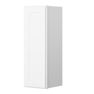 White Shaker 42″ H Single Door Wall Cabinets