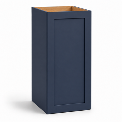 Navy Blue Shaker 42″ H Single Door Wall Cabinets