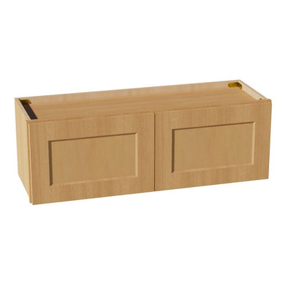 Natural Oak Shaker 24″ H Double Doors Wall Cabinet