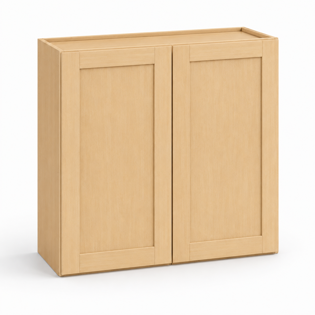 Unfinished Shaker 42″ H Double Door Wall Cabinet