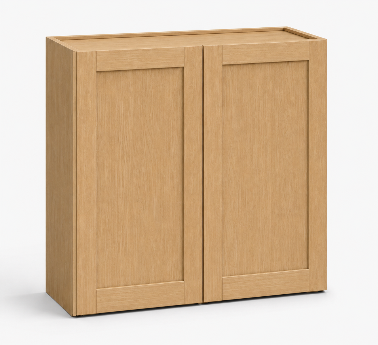 English Toffee Shaker 30″ H Double Doors Wall Cabinet