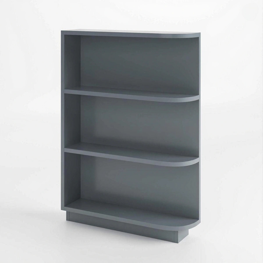 Gray Shaker Base End Shelf (Reversible)
