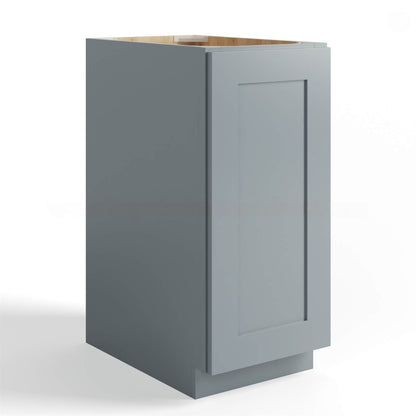 Shaker Gray 9"W Tray Base Cabinet