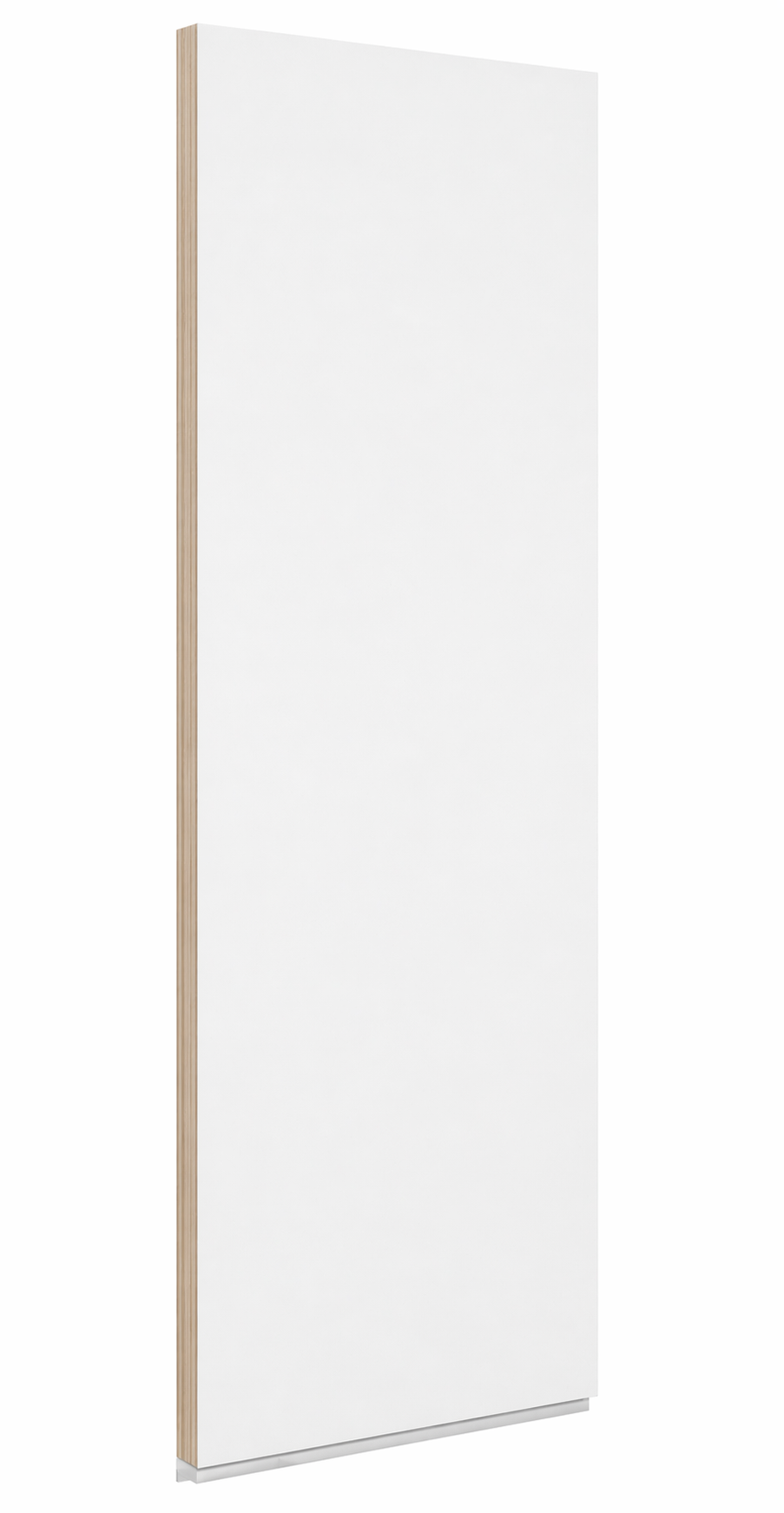 White Refrigerator End Panel Veneer