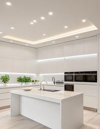 Frameless Gloss White Base Cabinet Double Door and Single Drawer