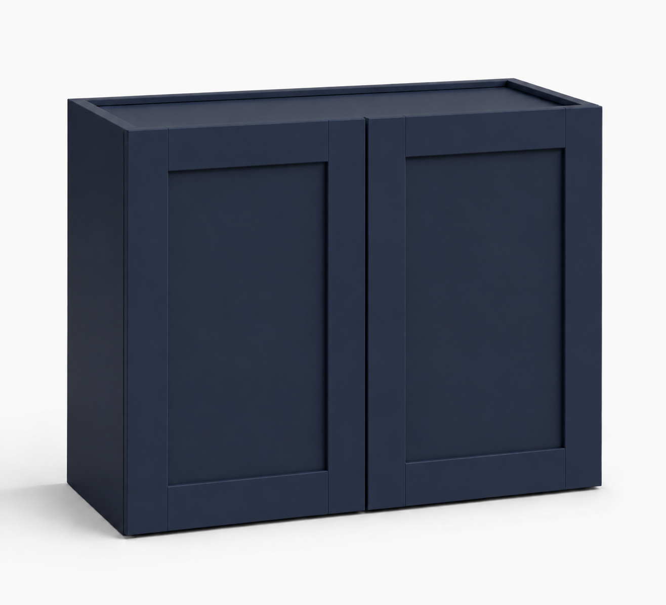 Navy Blue Shaker 24″ H Double Doors Bridge Cabinet