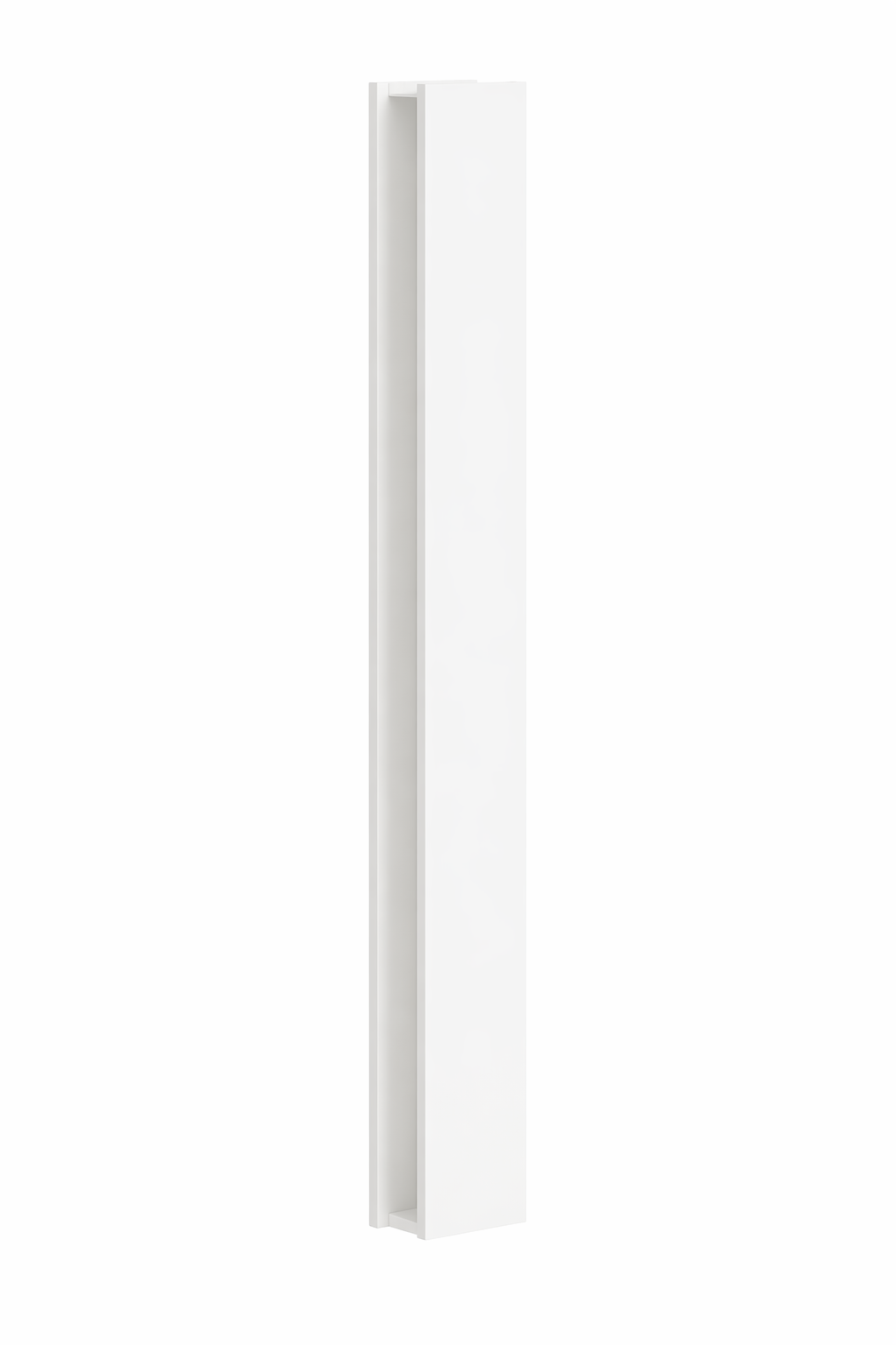 White Tall Filler 3" W