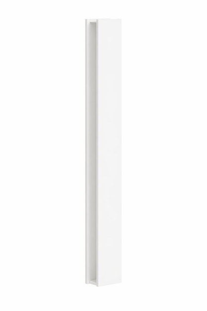 White Tall Filler 3" W