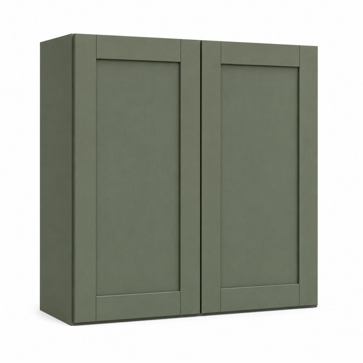 Green Shaker 36″ H Double Doors Wall Cabinet