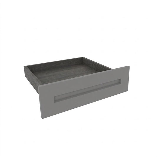 Gray Knee Drawer Shaker Vanity