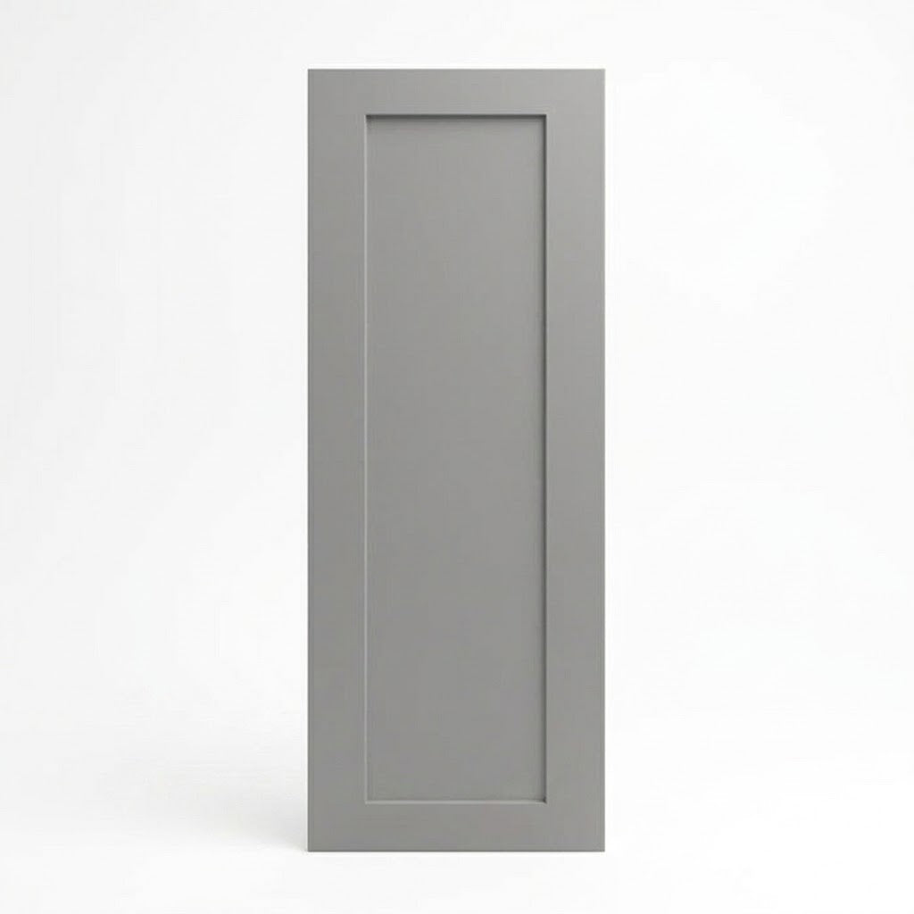 Gray Base Decorative Door Panel