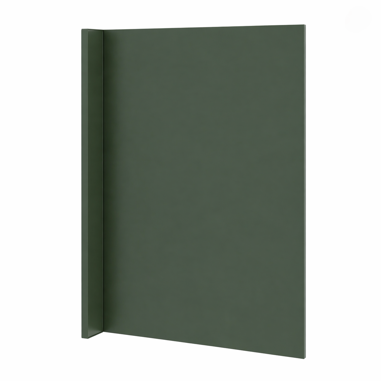 Green Shaker Dishwasher Return Panel