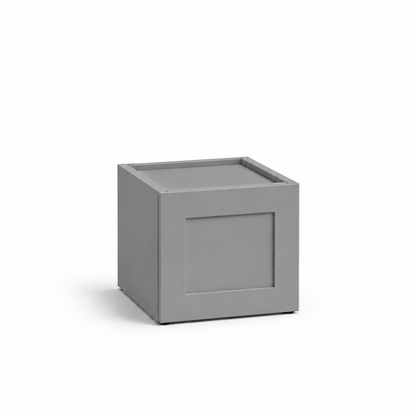 Gray Shaker 12″ H Single Door Wall Cabinet