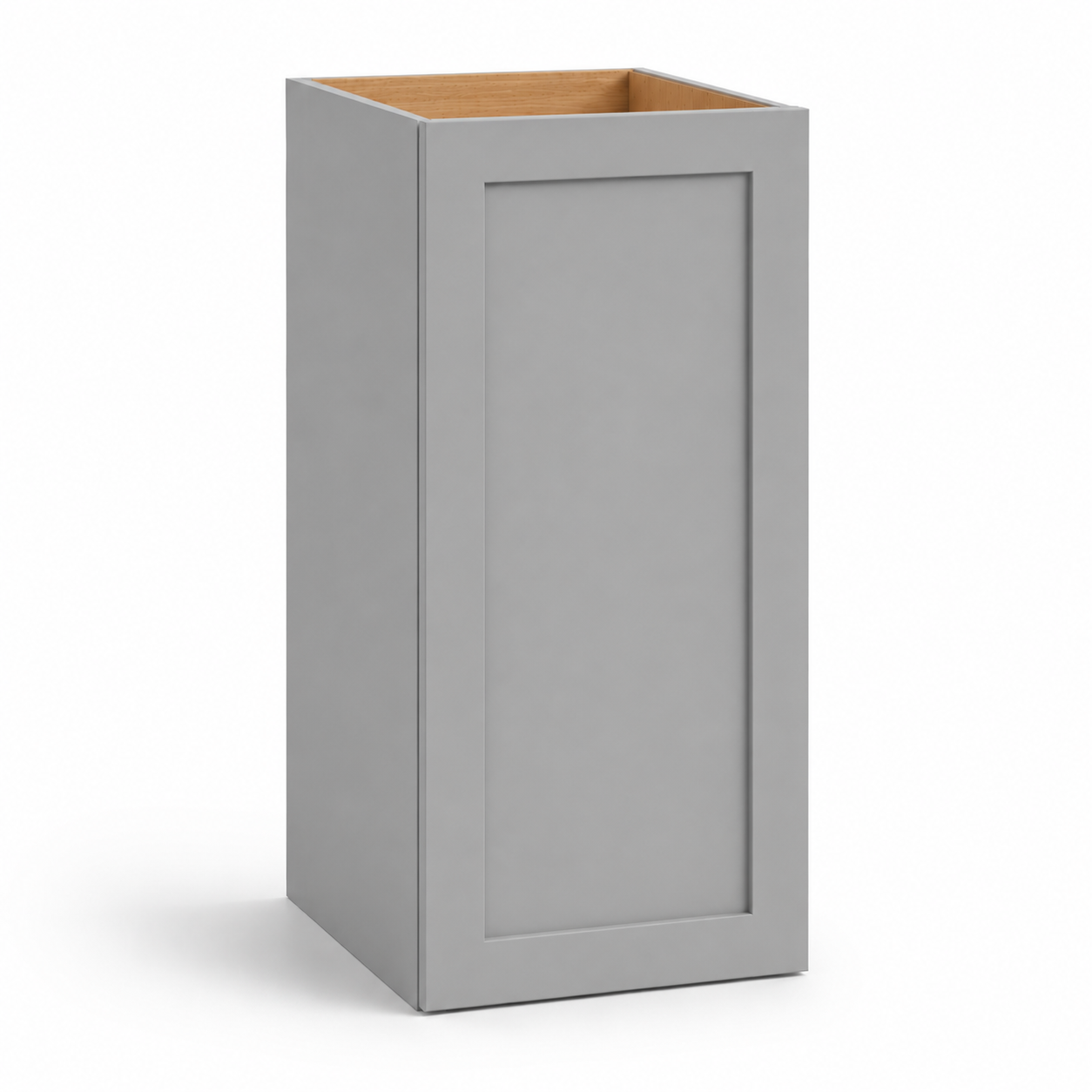 Gray Shaker 42″ H Single Door Wall Cabinets