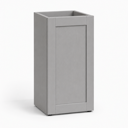 Gray Shaker 36″ H Single Door Wall Cabinets