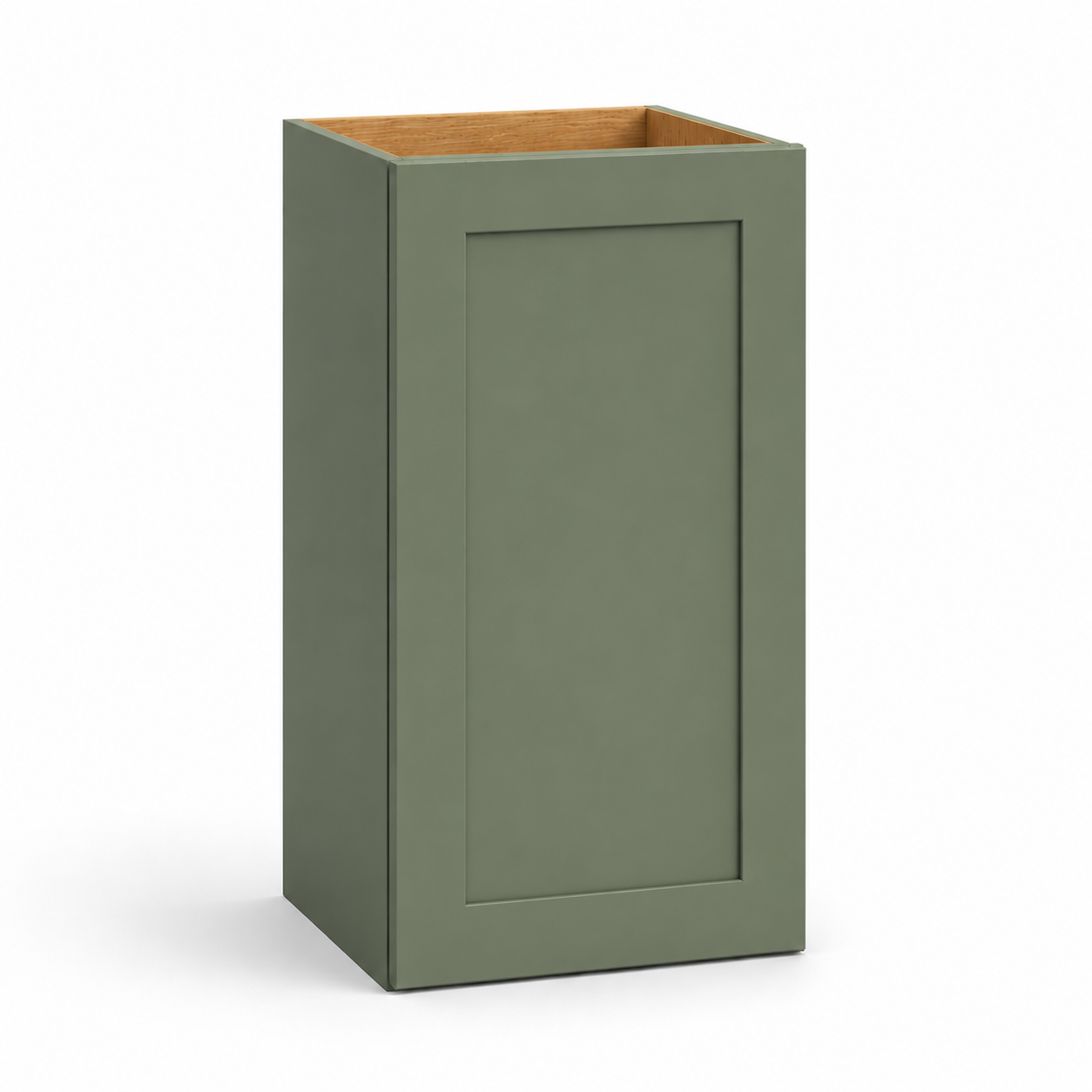 Green Shaker 30″ H Single Door Wall Cabinet