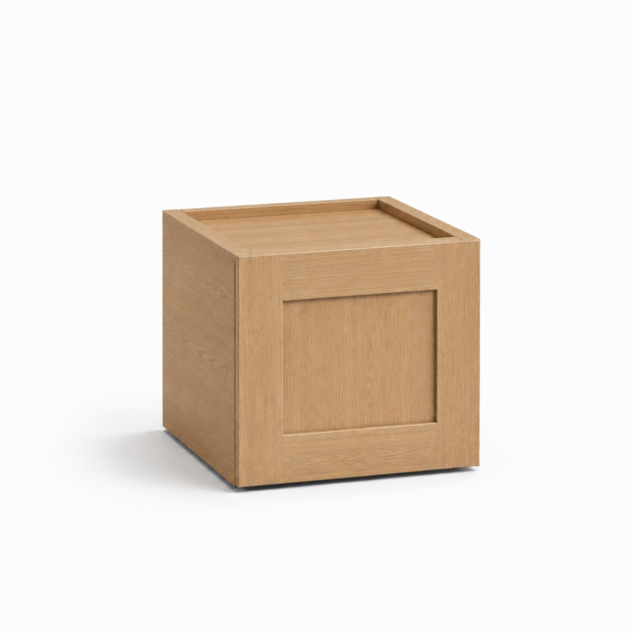 English Toffee Shaker 12″ H Single Door Wall Cabinet