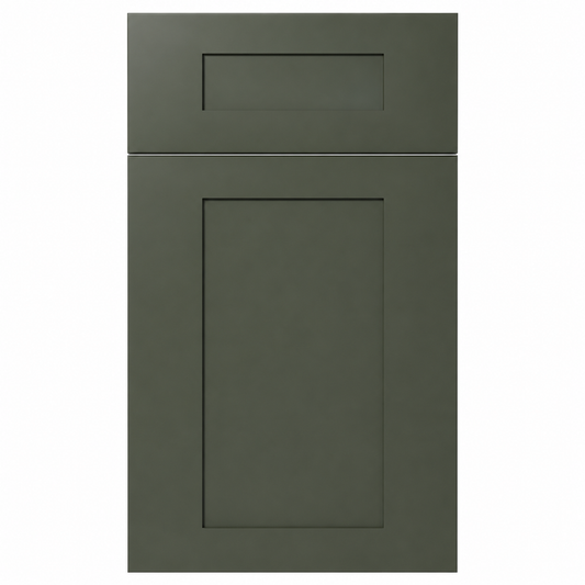 Aston Green Shaker Sample Door