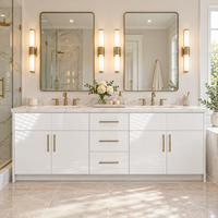 Bright White Slab Sample Door (High Gloss)