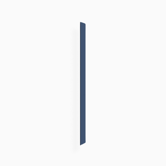 Navy Blue Tall Filler 3" W