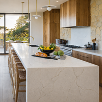 Calacatta Gold Classic Quartz Countertop (Calacatta Eltham Gold)