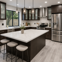 Calacatta Lincoln Quartz Countertop (Calacatta Elegant)