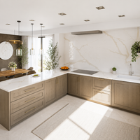 Calacatta Ultra White Quartz Countertop (Calacatta Lumina)