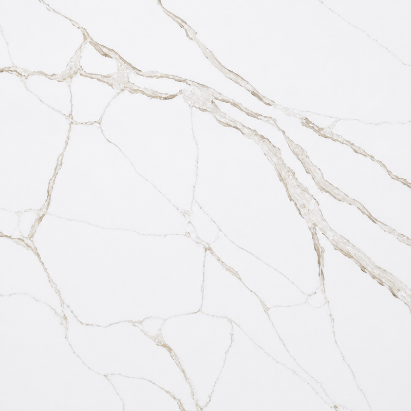 Calacatta Oro Quartz Countertop (Calacatta Sunset)