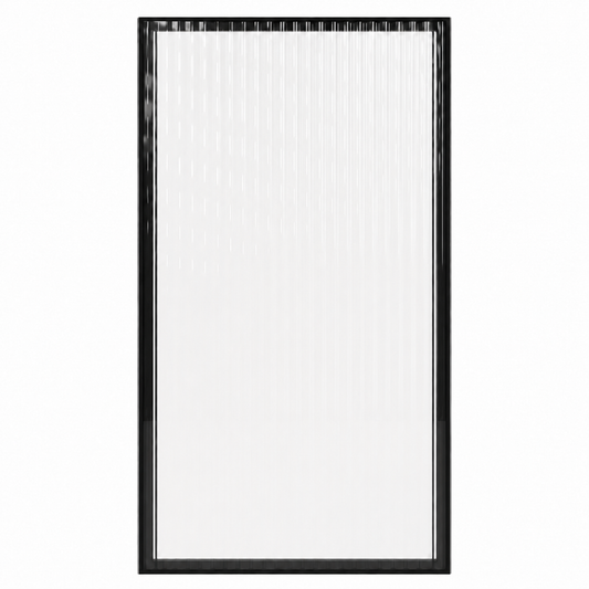 Black-framed mirror on a white background|USA Cabinets Outlet |
