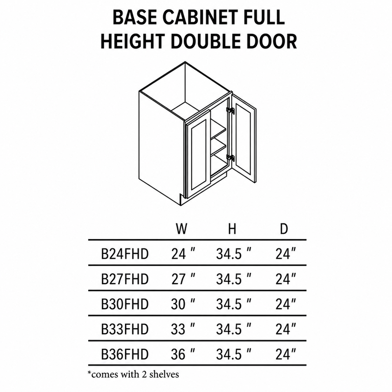 Double_BFH_2Dview_USA_Cabinets_Outlet USACabinetsOutlet
