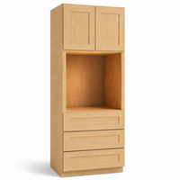 English Toffee Shaker Oven Pantry Cabinet, 27