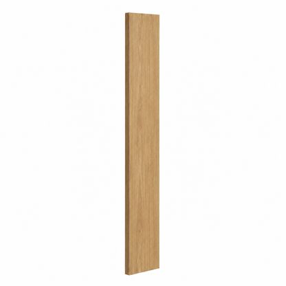 A single rectangular wood panel with a light oak grain finish, shown vertically against a plain white background | USA Cabinets Outlet |