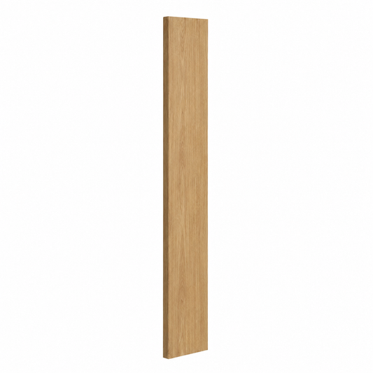 A single rectangular wood panel with a light oak grain finish, shown vertically against a plain white background | USA Cabinets Outlet |