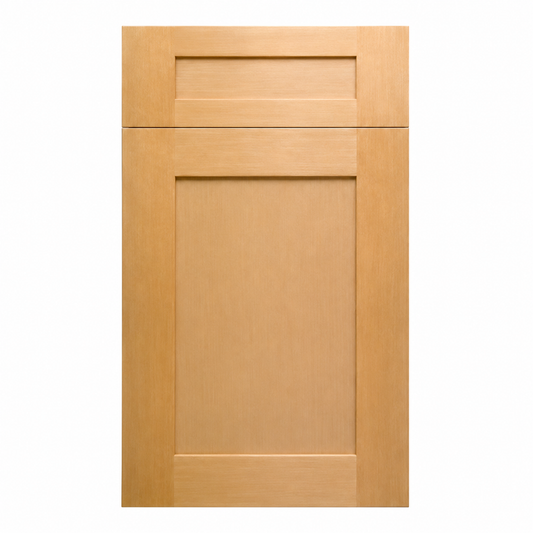 Wooden cabinet door with a simple design on a white background |USA Cabinets Outlet |