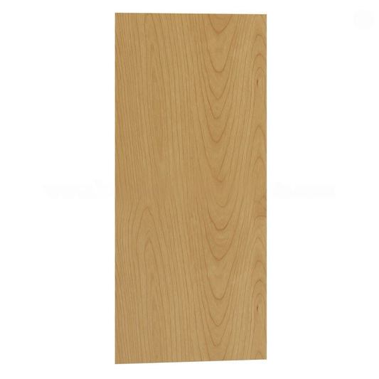 A rectangular wood panel with a light tan grain pattern, centered on a plain white background at USA Cabinets Outlet