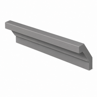 Gray Shaker Classic Crown Moulding
